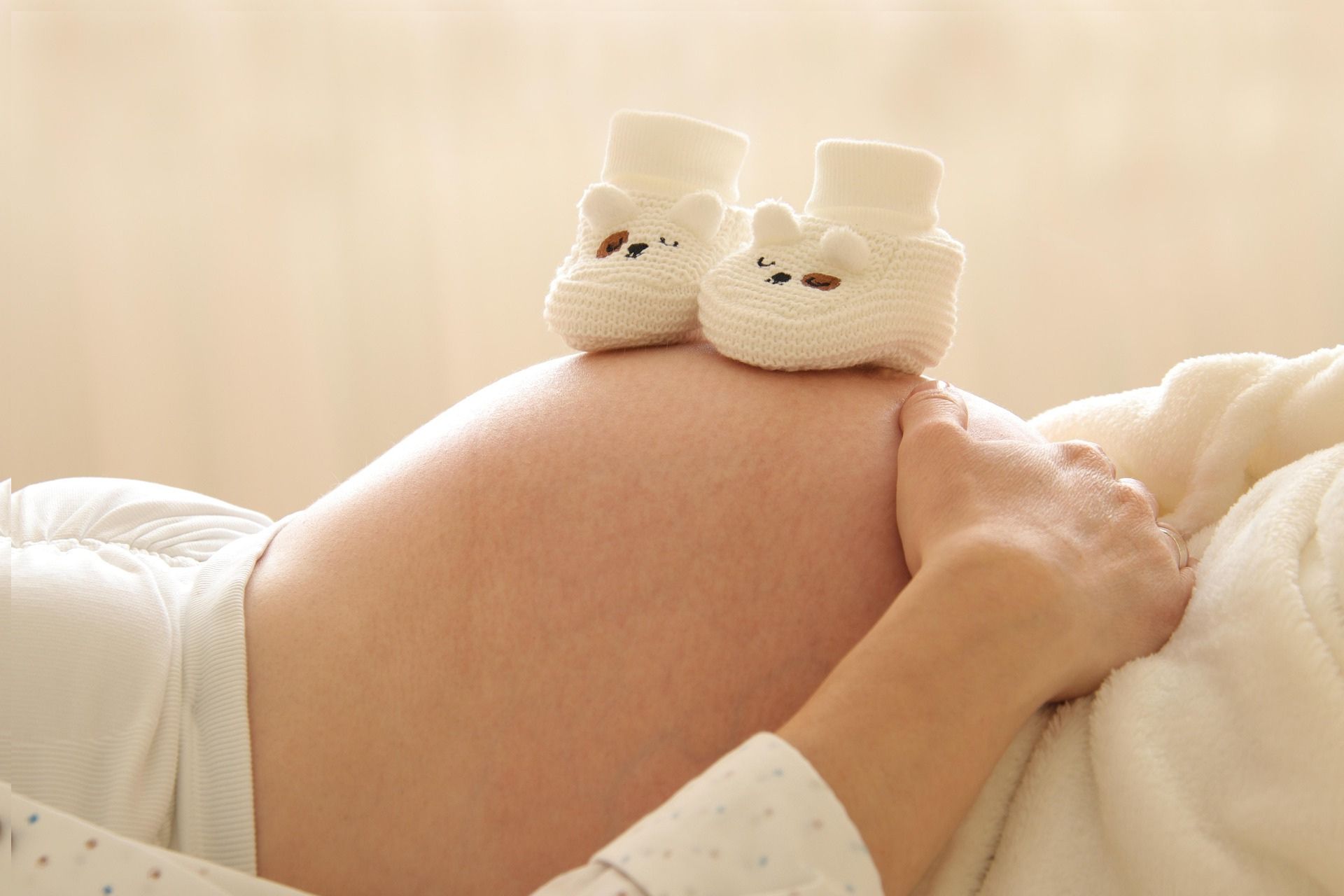 Foto einer Schwangeren